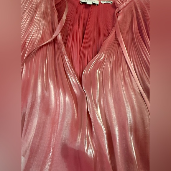 RHODE Adele Blouse in Rose Shimmer in Color Rose Shimmer Size Medium - Picture 10 of 10